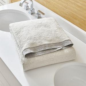 Rowan Grey Border Bath Sheet