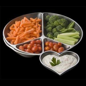 Serving Peace with Heart Dish