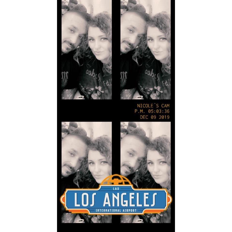 On our way back to Texas from Las Vegas, we had a layover in California. This was Steven's first time there. 12/9/2019