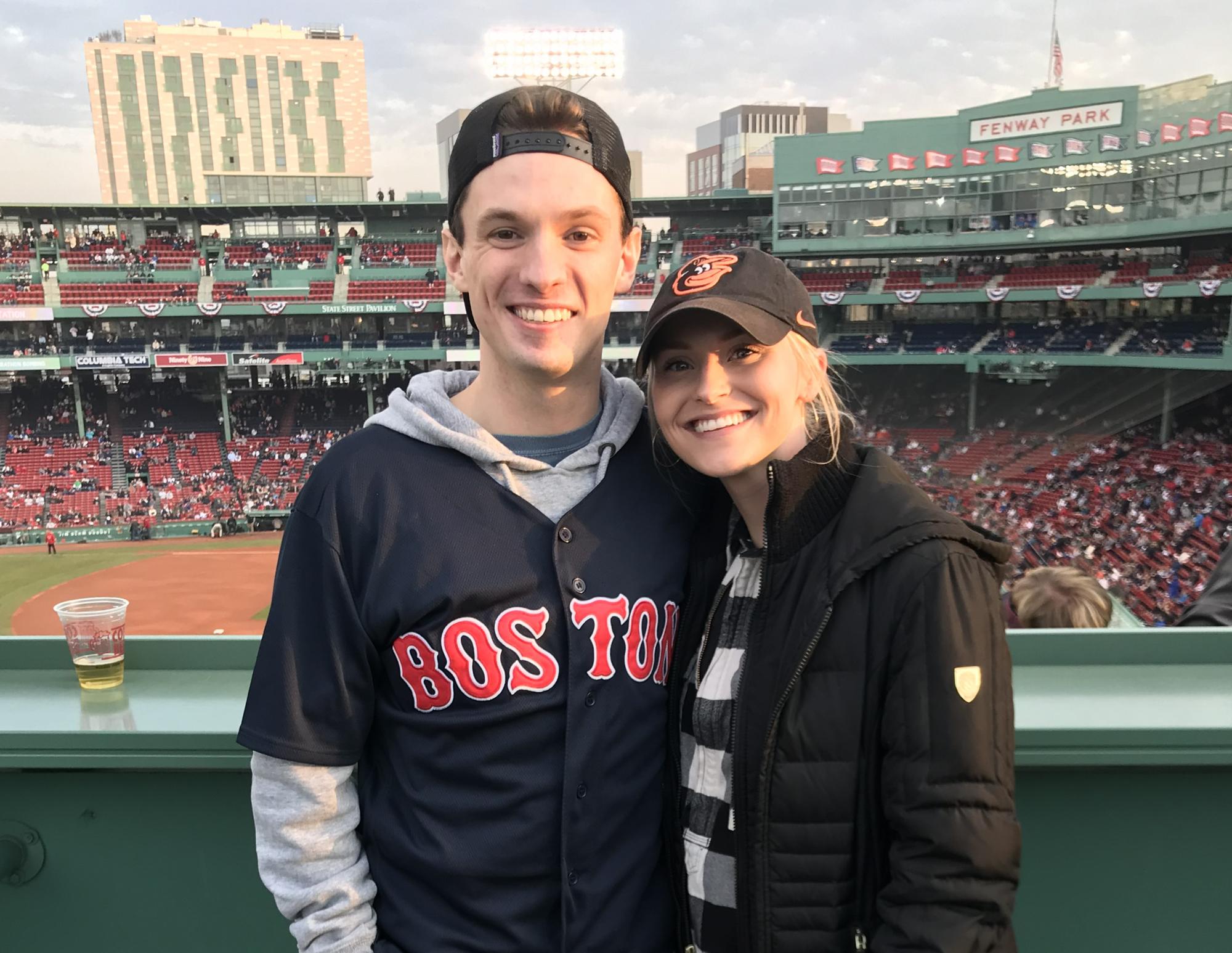 Fenway Park, April 2018. Watched the Sox kill the O’s from on top of the Green Monstah!