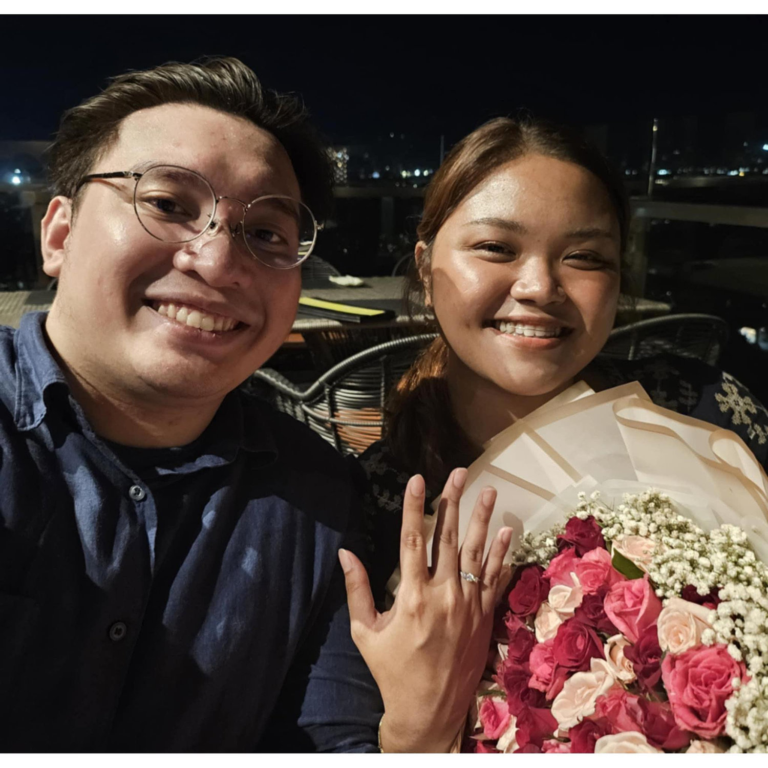 I said YES!