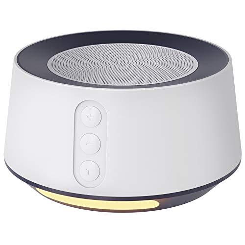 Letsfit White Noise Machine with Baby Night Light for Sleeping, 14 High Fidelity Sleep Machine Soundtracks, Timer & Memory Feature, Sound Machine for Baby & Adults, Home, Office, Travel
