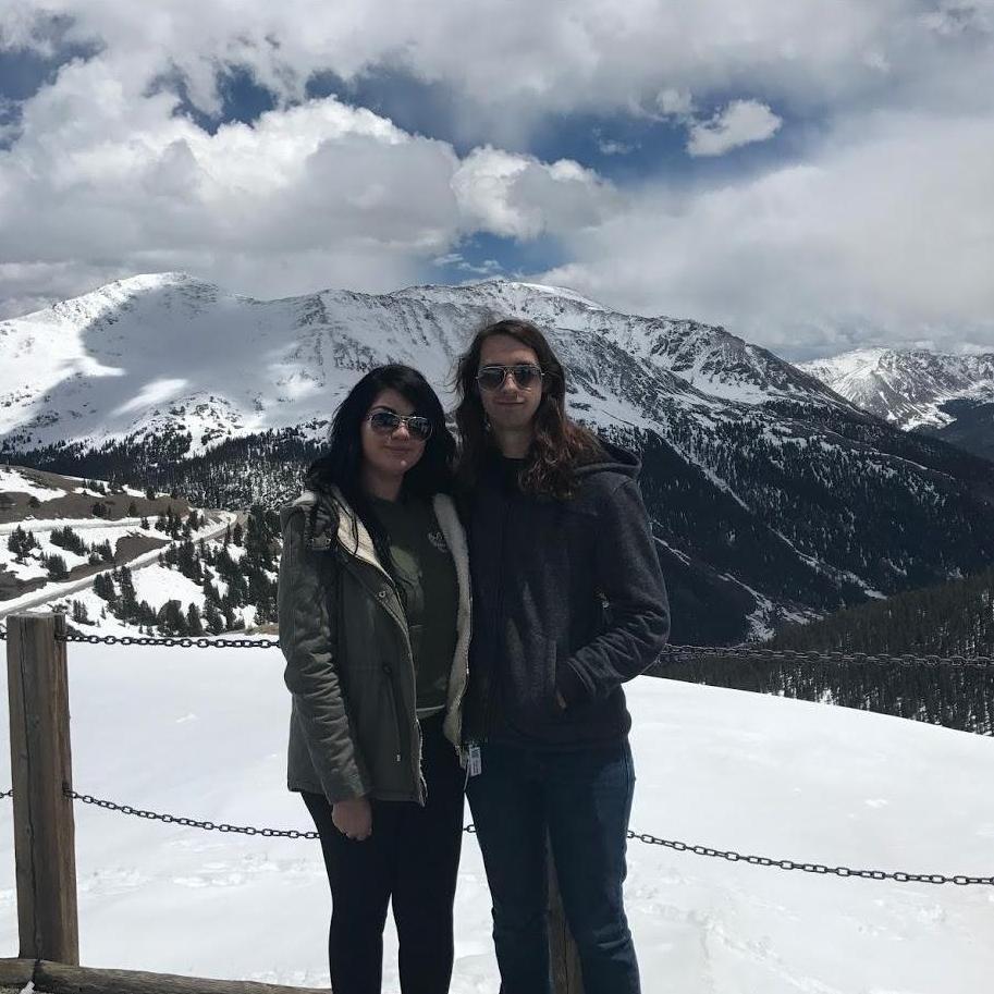 First time in Colorado at a scenic view on Independence Pass! May 2017