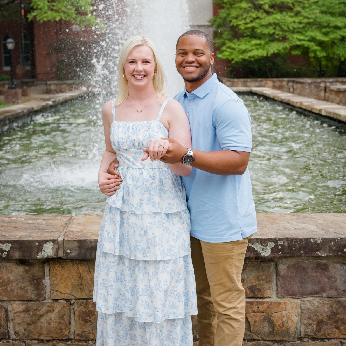 Newly engaged