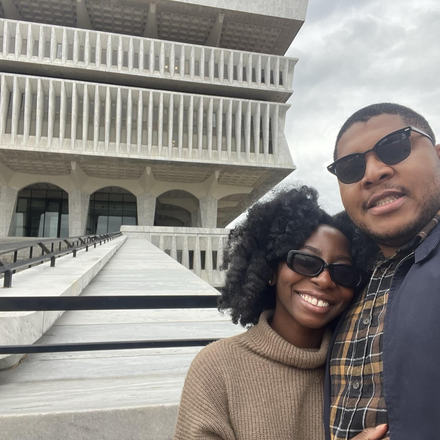Doing a favorite past time of ours - visiting museums! Albany, NY at the Capitol.