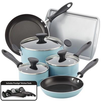 Farberware Reliance 15pc Cookware and Bakeware Set Aqua