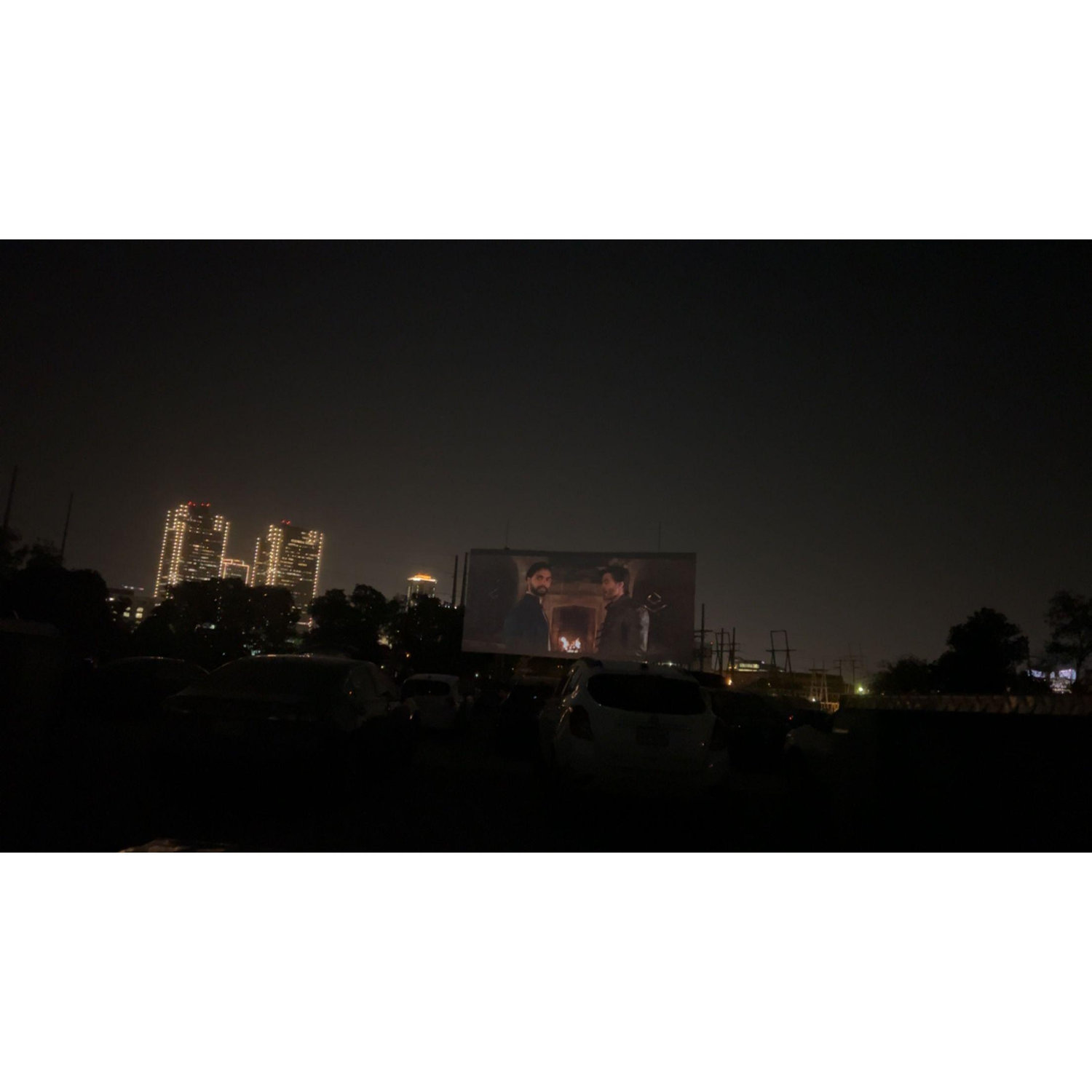 Marshall and Aubree's second date at the drive in movie theater. We watched Dungeons and Dragons.