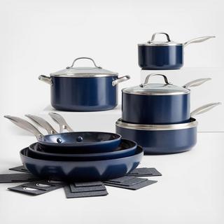 Performance Pro Ceramic 11-Piece Cookware Set with Bonus