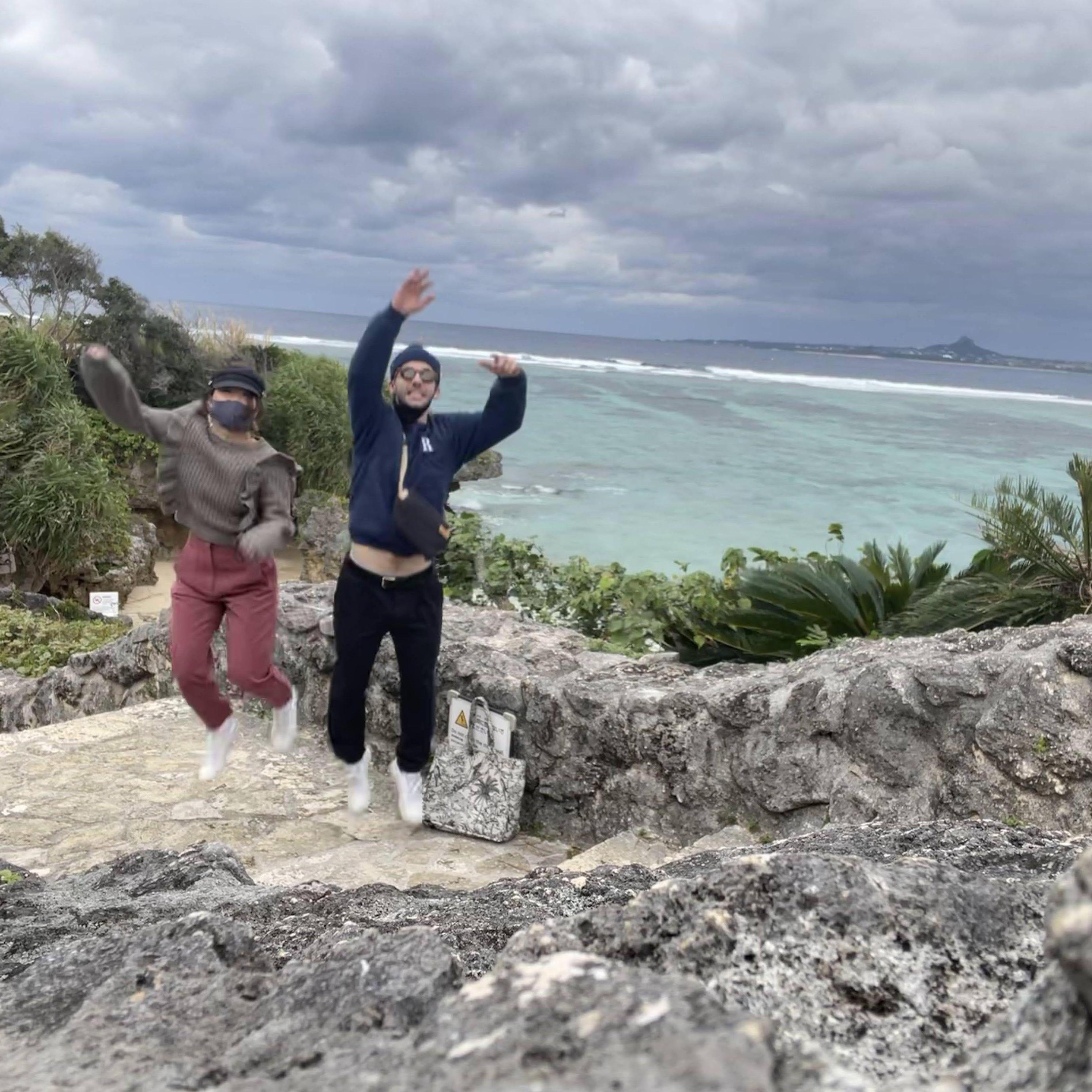 That corny jumping photo that was supposed to be good