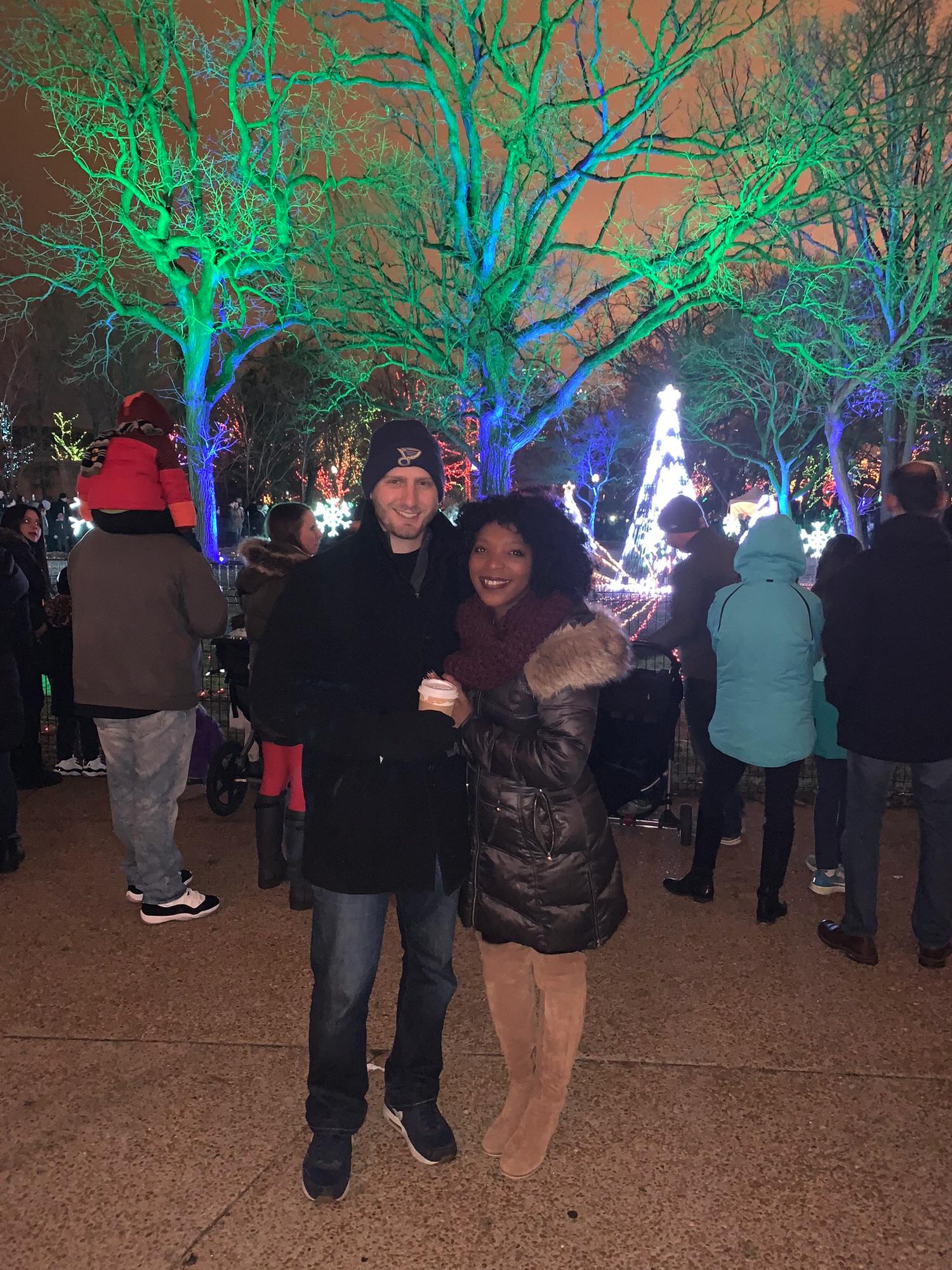 Christmas time in the city