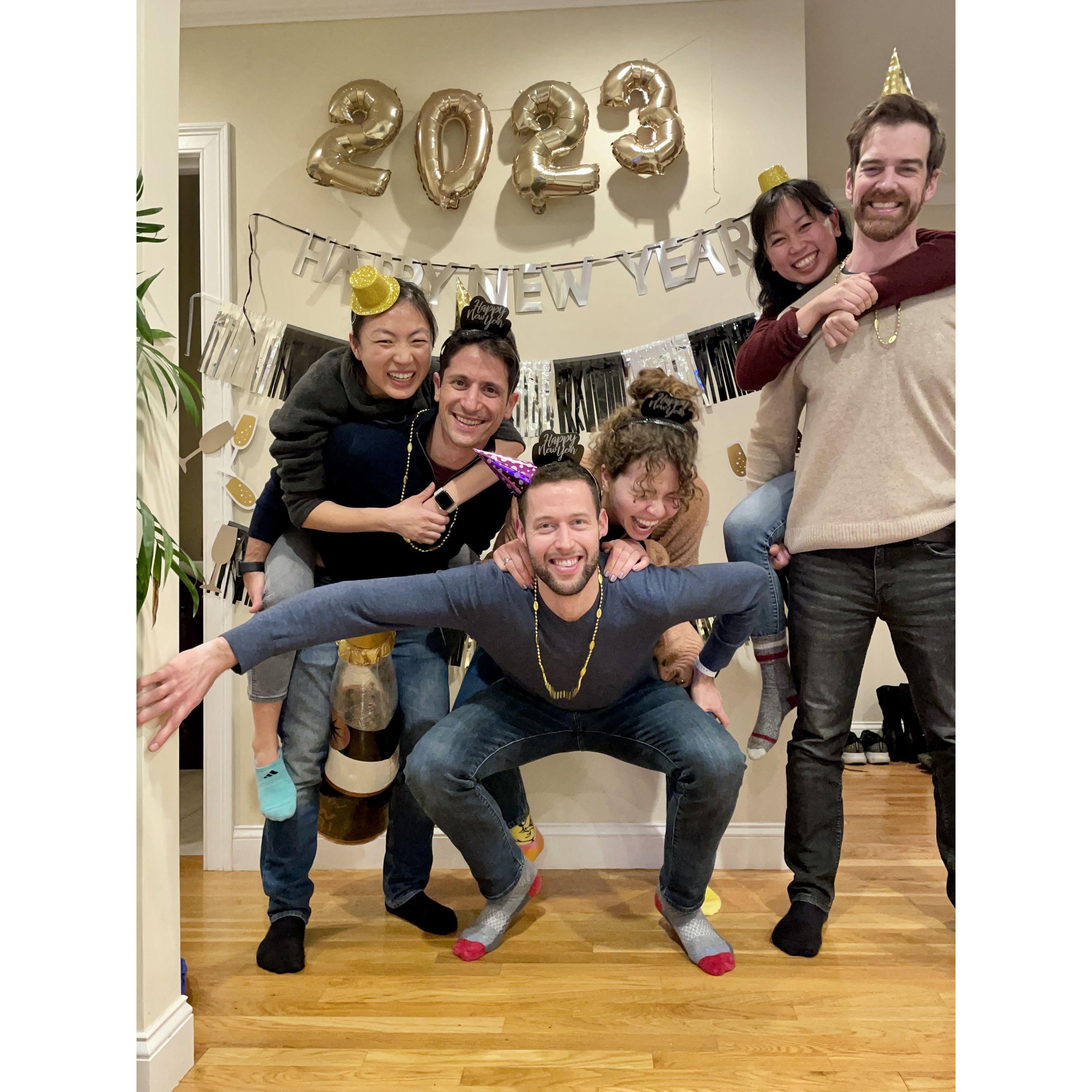 NYE with Dan's HBS Crew (it's become a bi-annual tradition!)