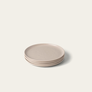 Fable Salad Plates | Set of 4 | Color: Taupe