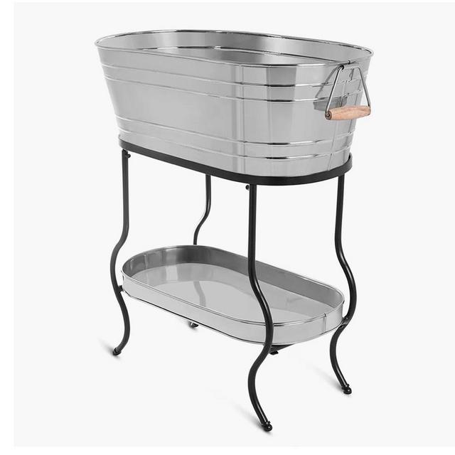 Orren Ellis Adwick Stainless Steel Beverage Tub | Wayfair