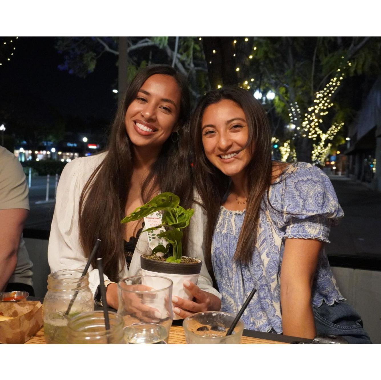 With Linzy on her birthday! 2018