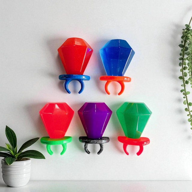 Ring Pop Candy Wall Hanging Gift Idea Dopamine Decor Fake Food Decor Wall Resin Pop Art Fake Bake Maximalist Eclectic Kitchen Decor