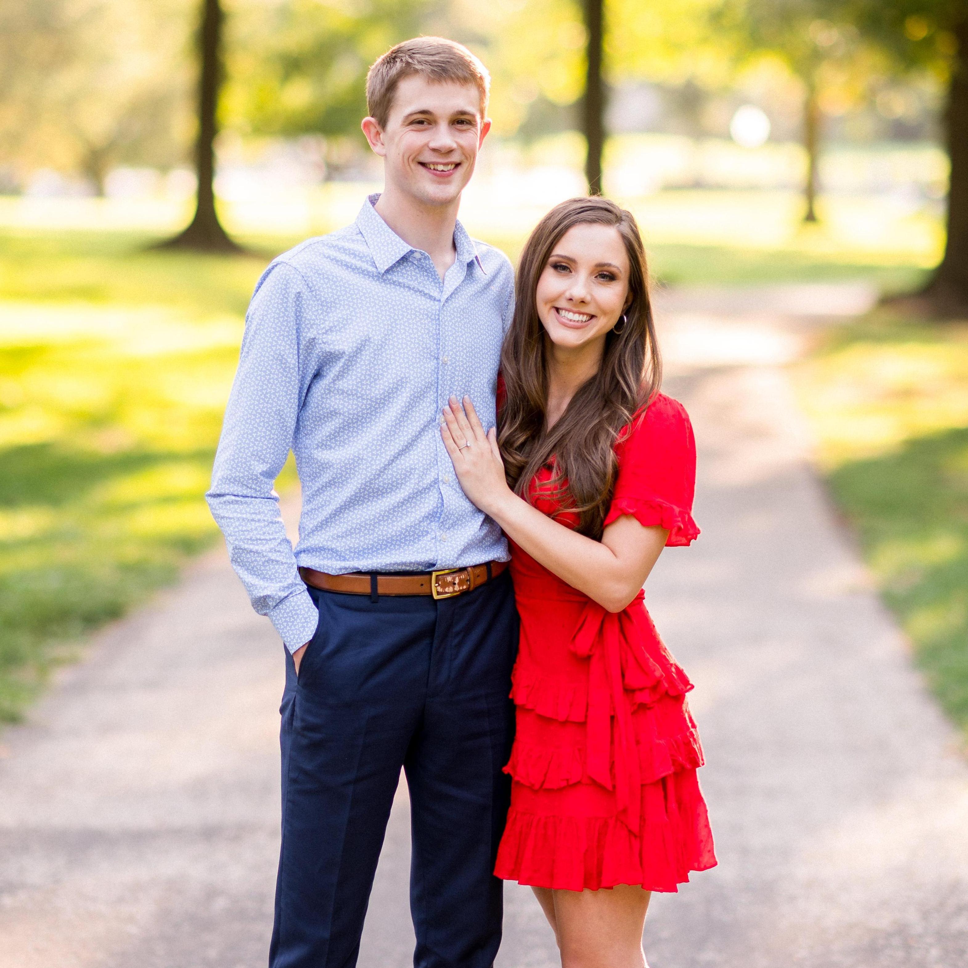 Engagement shoot in Washington, DC