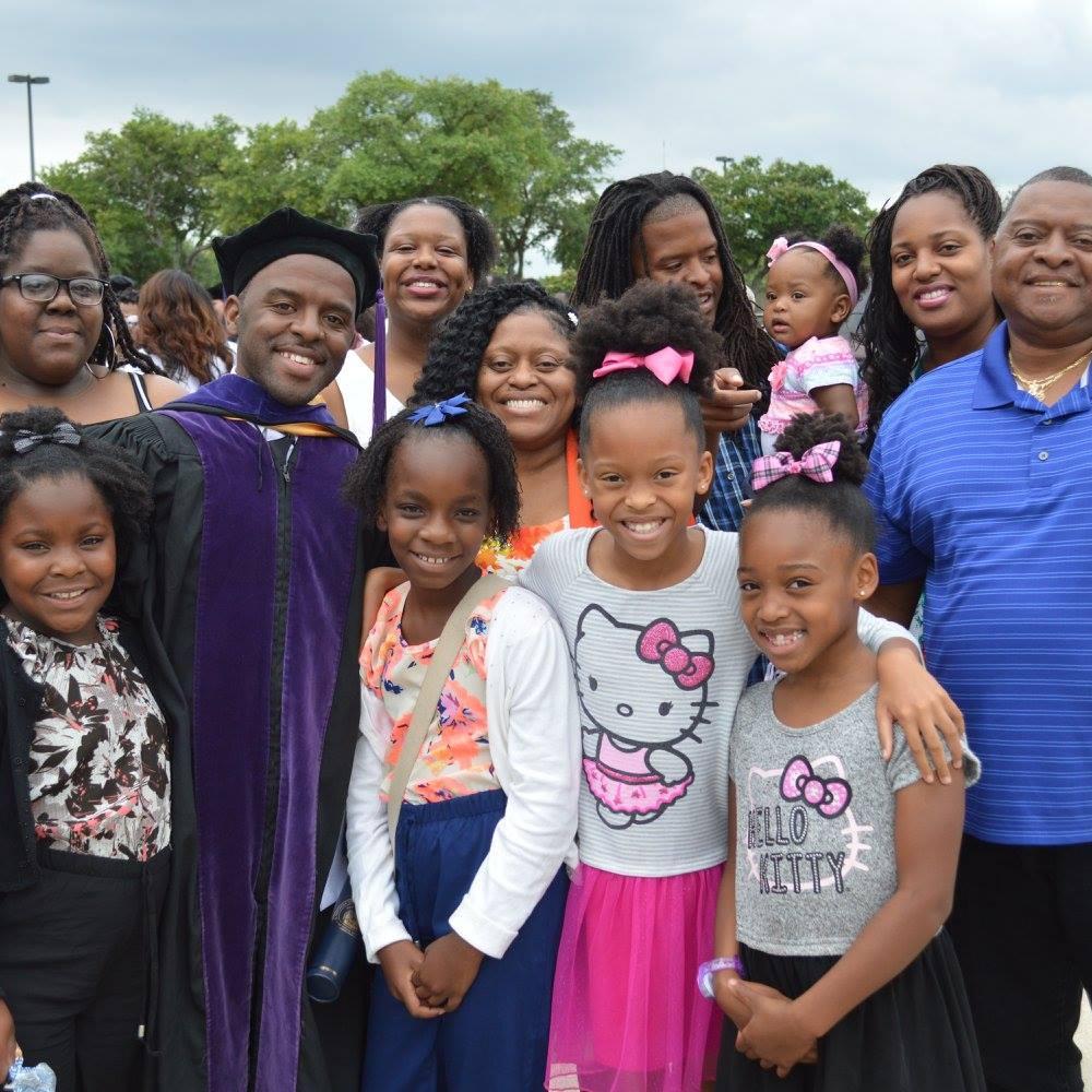 Ja'Whay graduating from S.U. Law School