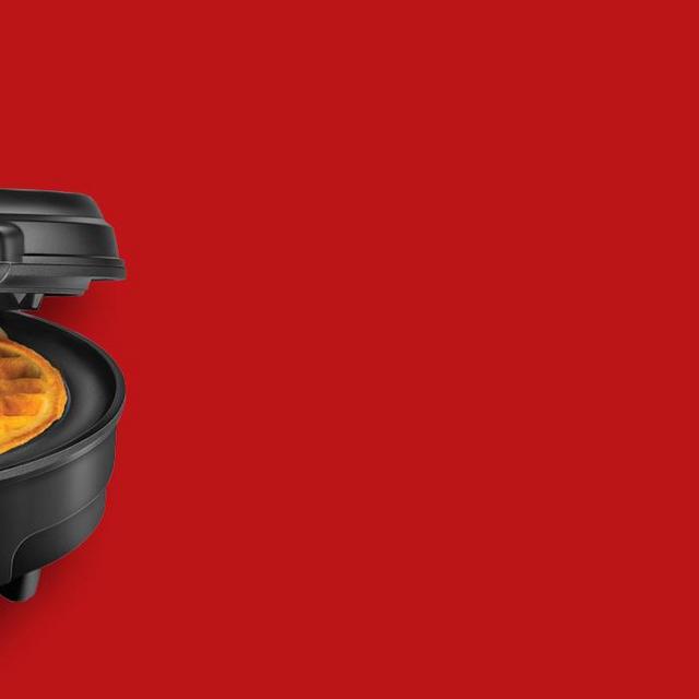 Anti-Overflow Belgian Waffle Maker, Stainless Steel