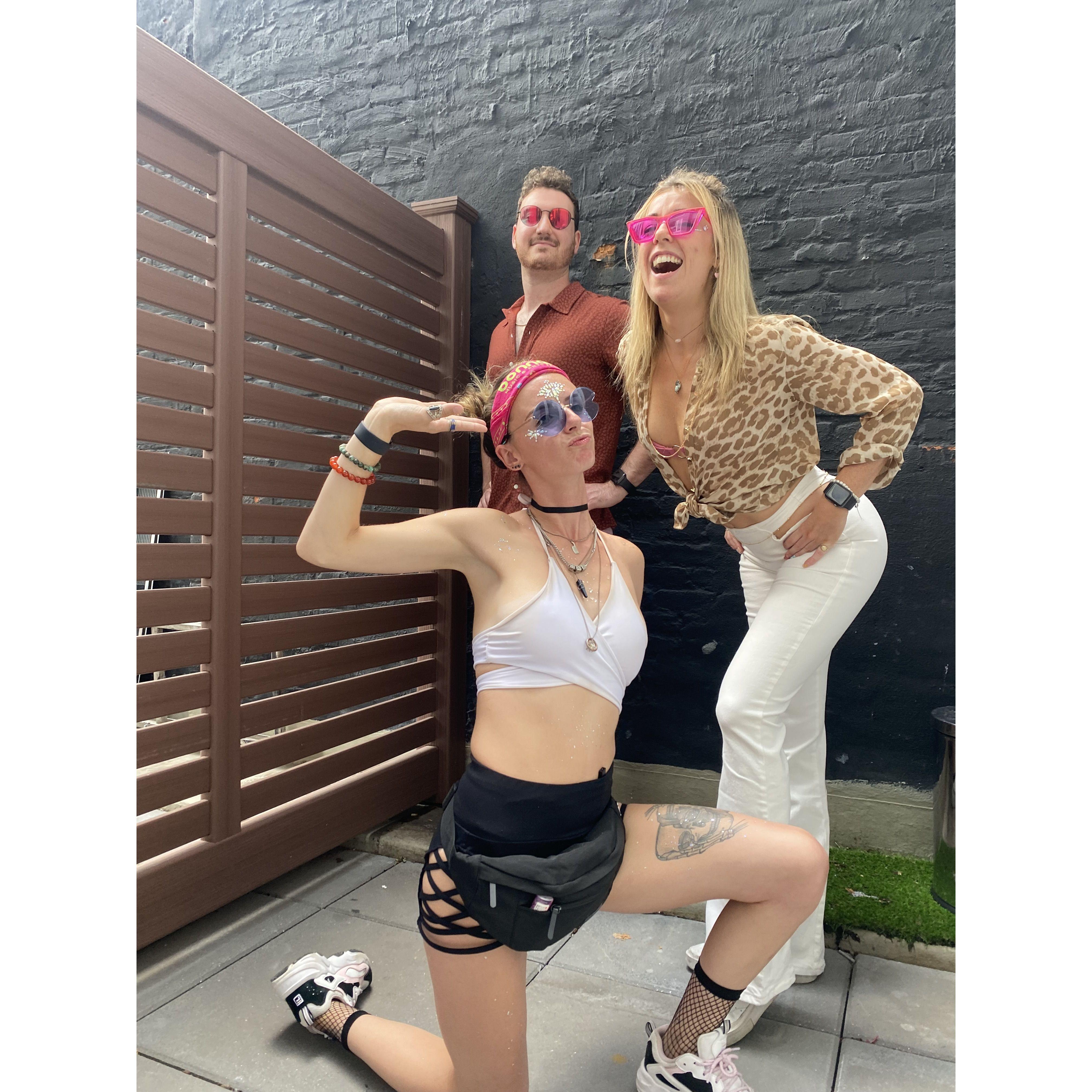 We party a very normal amount. Diplo day party, September 2022.