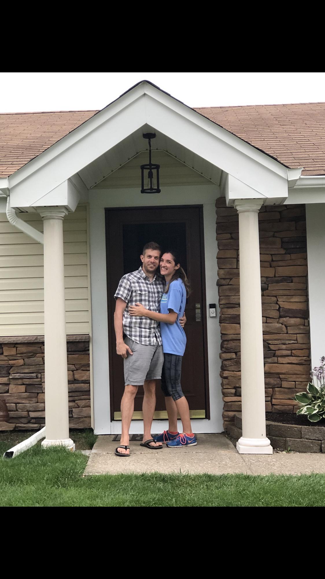 The day we moved into our home!!!