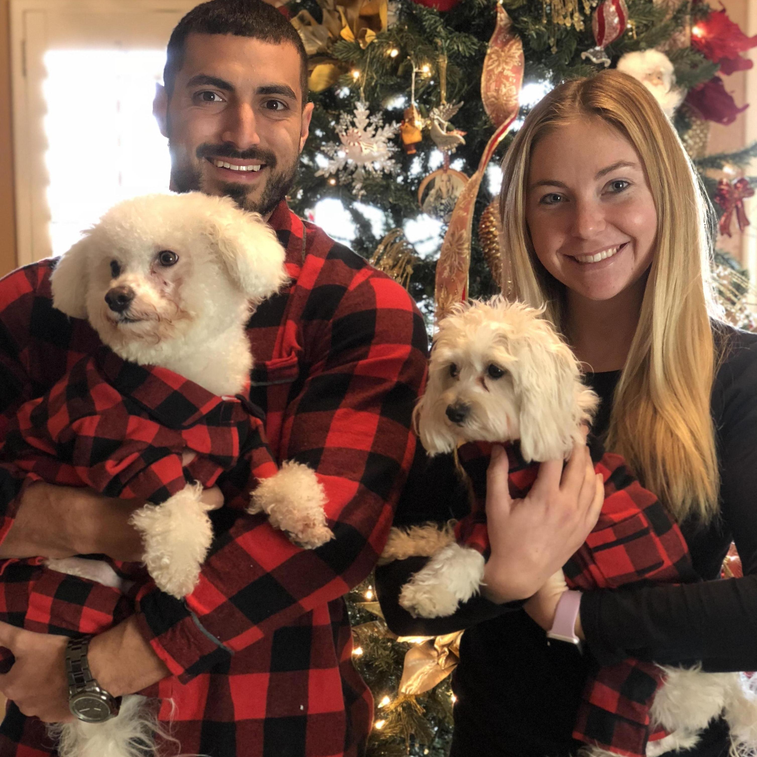 Matching Christmas pajamas always