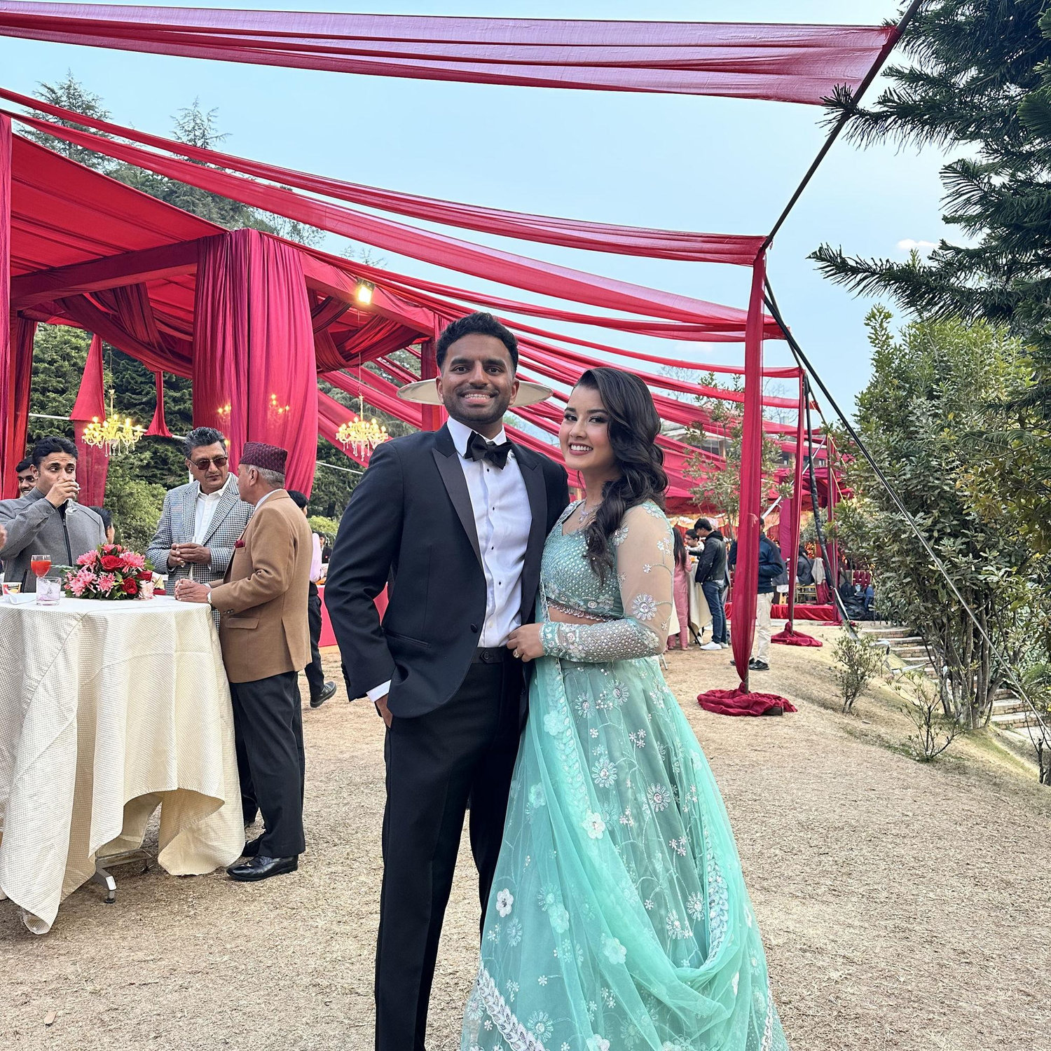 Our first time in Nepal together!