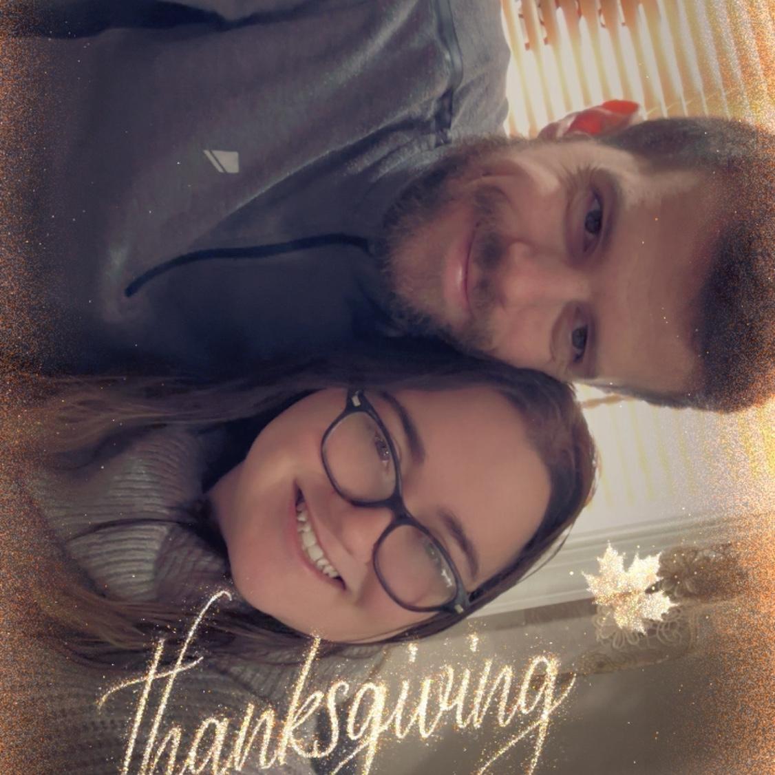 Our first Thanksgiving together!