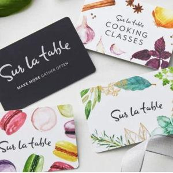 Cooking class at Sur La Table (Gift card)- any amount