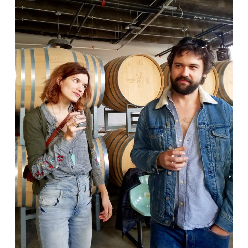 Probably in 2018, pictured here with barrels.