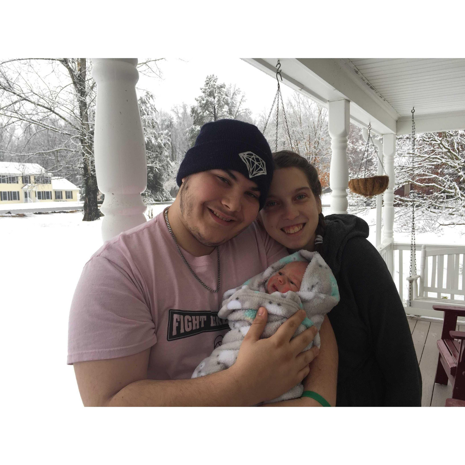 Taylor and Zachery bring Braiden home 2017