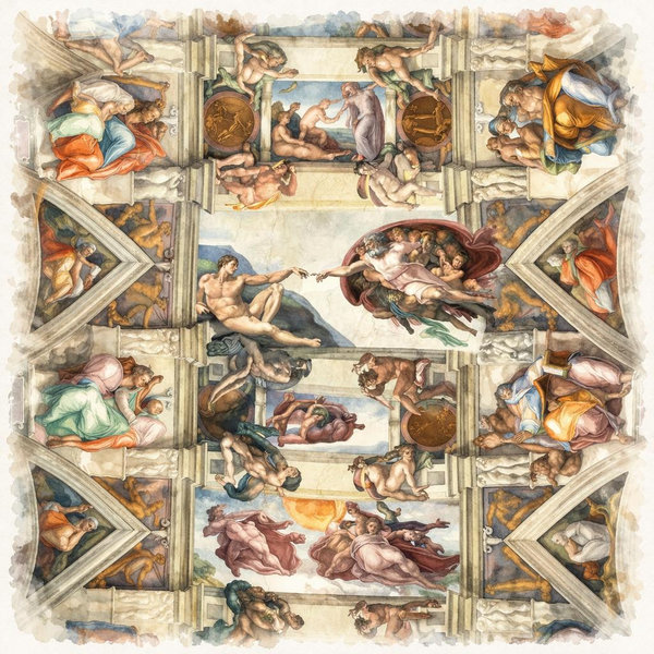 1 year anniversary- Vatican Museum, Sistine Chapel & St. Peter's Basilica Tour