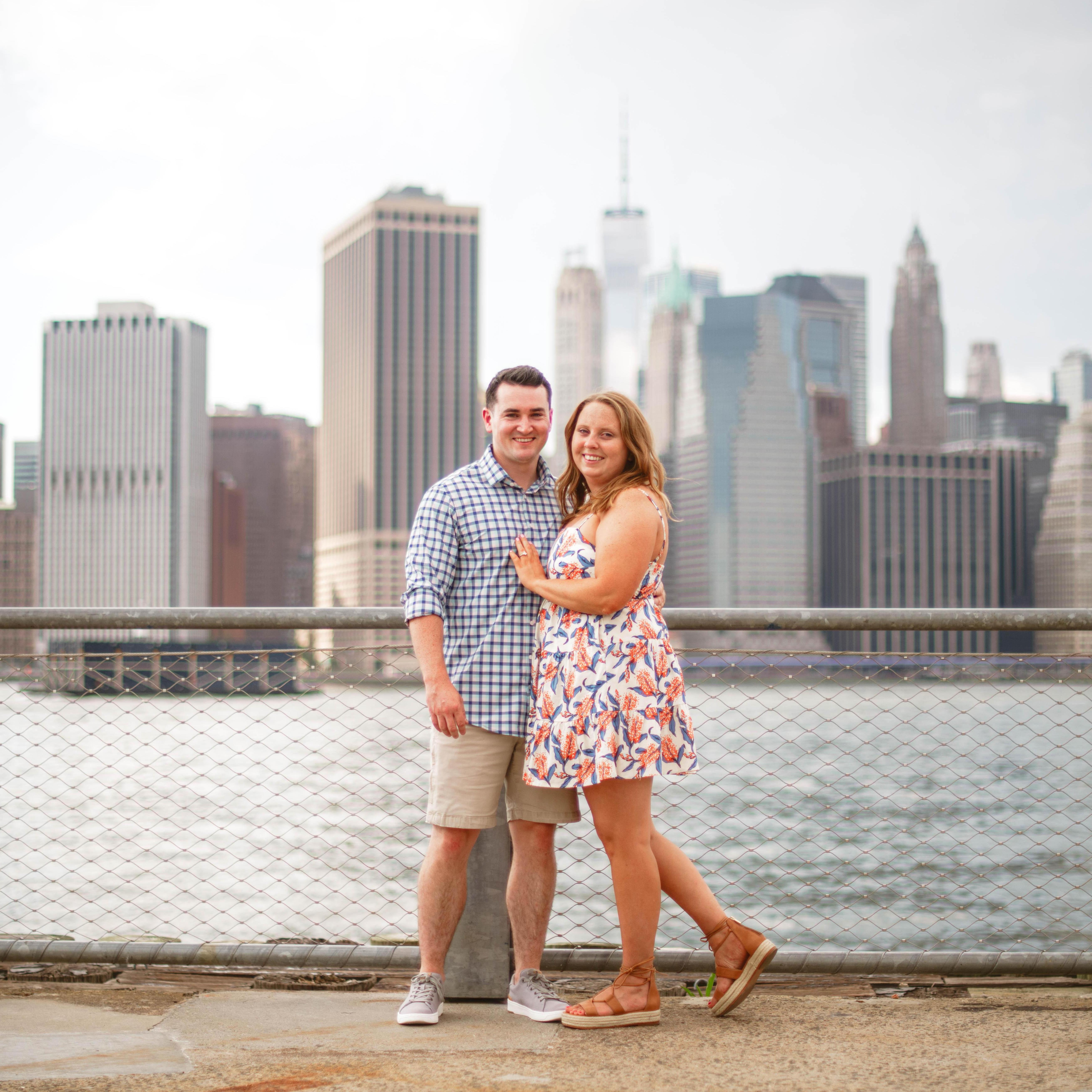 Proposal at the Brooklyn Bridge Pier