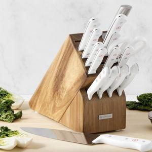 Wüsthof Gourmet Knives in Acacia Block, Set of 16