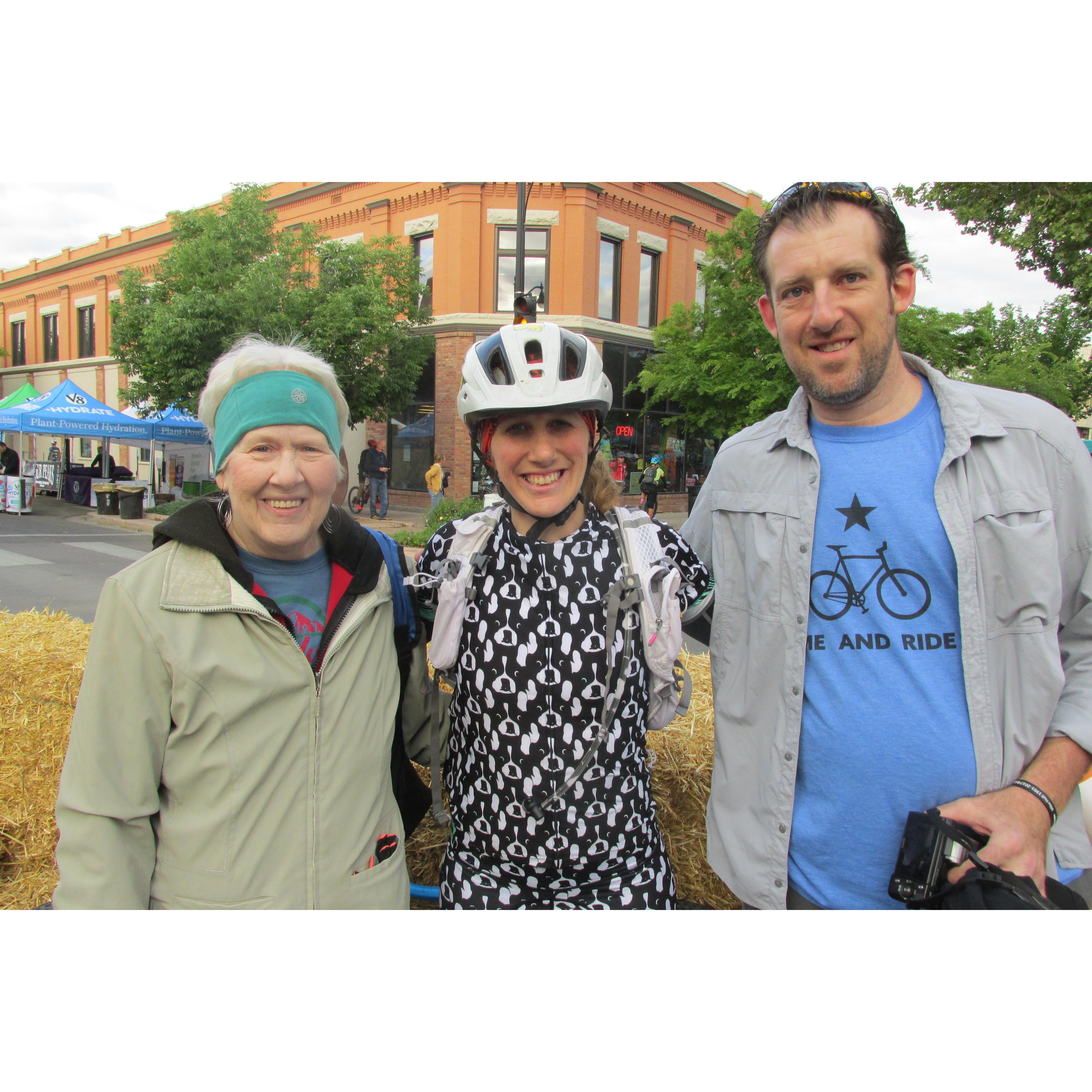 Grand Junction, Colorado: First time he met my mom in person.