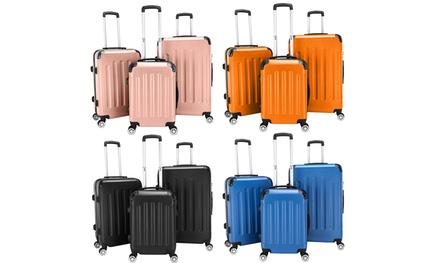 3 Piece Black Luggage set