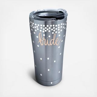 Bride Stainless Steel Tumbler With Hammer Lid