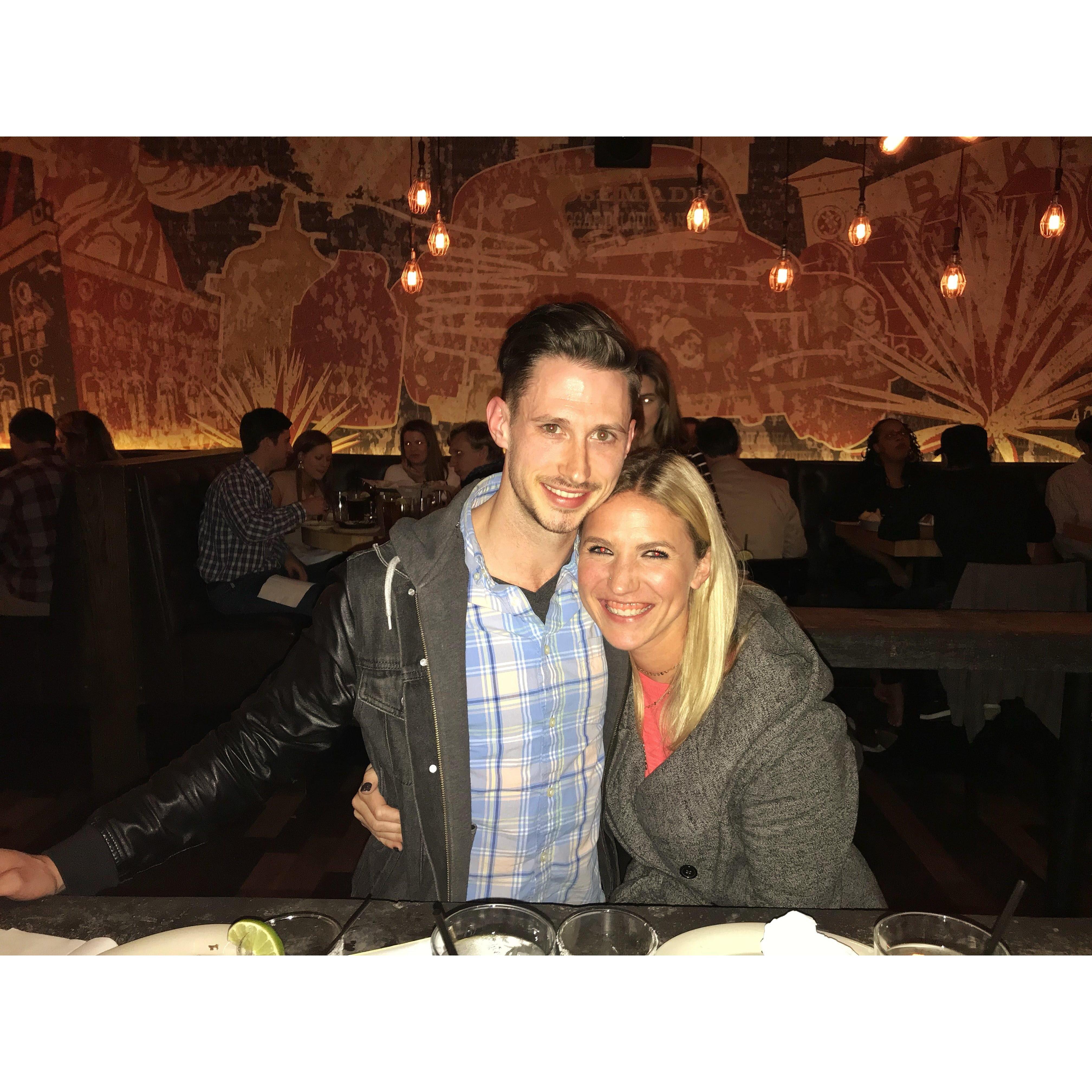 Our first picture together :)