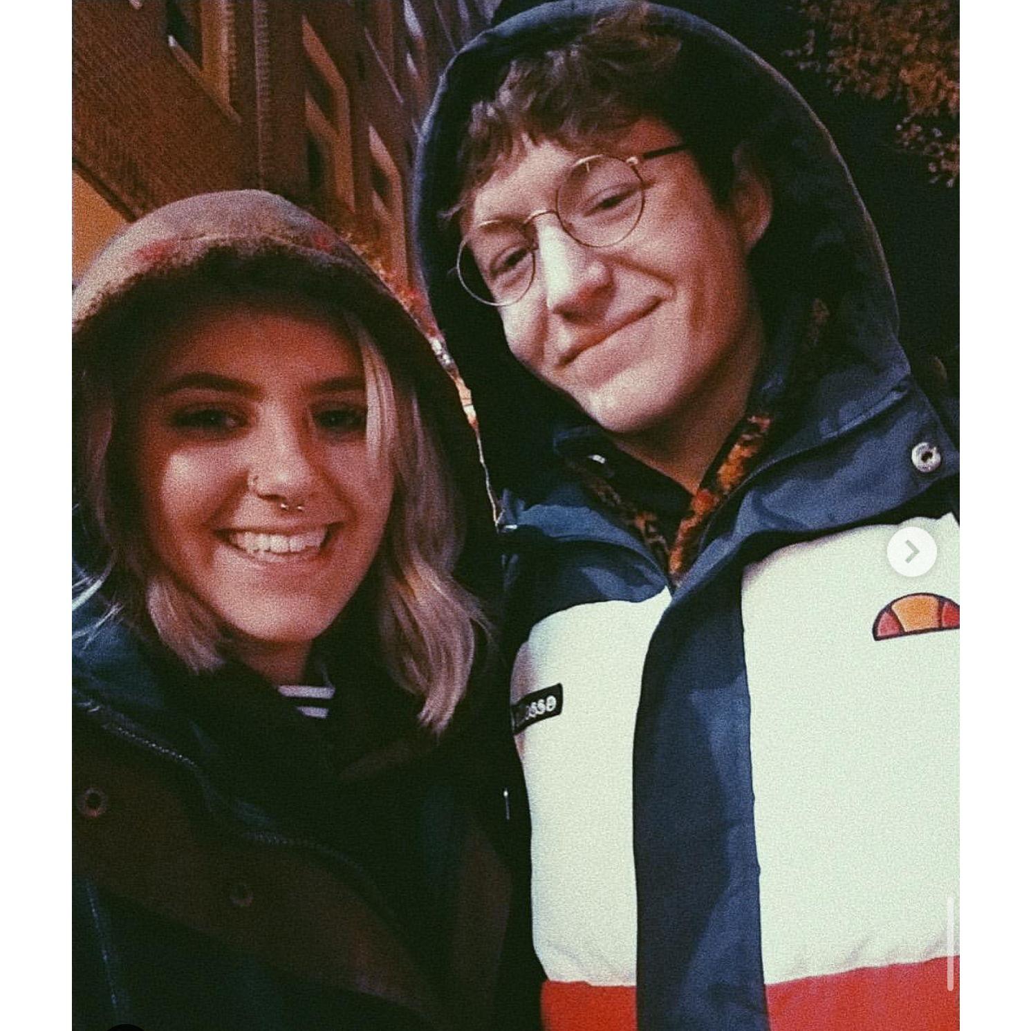 In November of 2018, Maddie went overseas for the first time ever to visit Ed while he was studying abroad in Reading, UK. Here we are on the streets of Amsterdam. It was such an amazing trip!