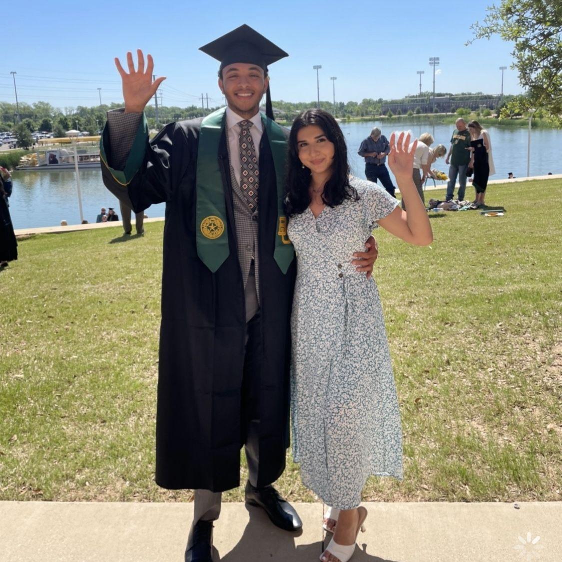 Tony graduates from Baylor!