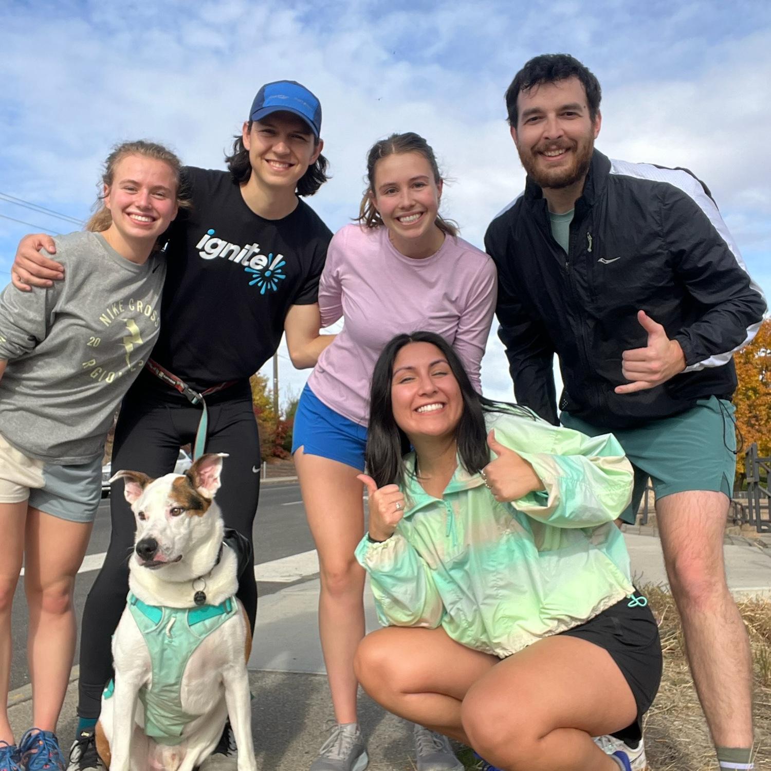 October 2024: Cheney family run!!! Amanda died on this hill so we stopped to take a picture/rest 😂