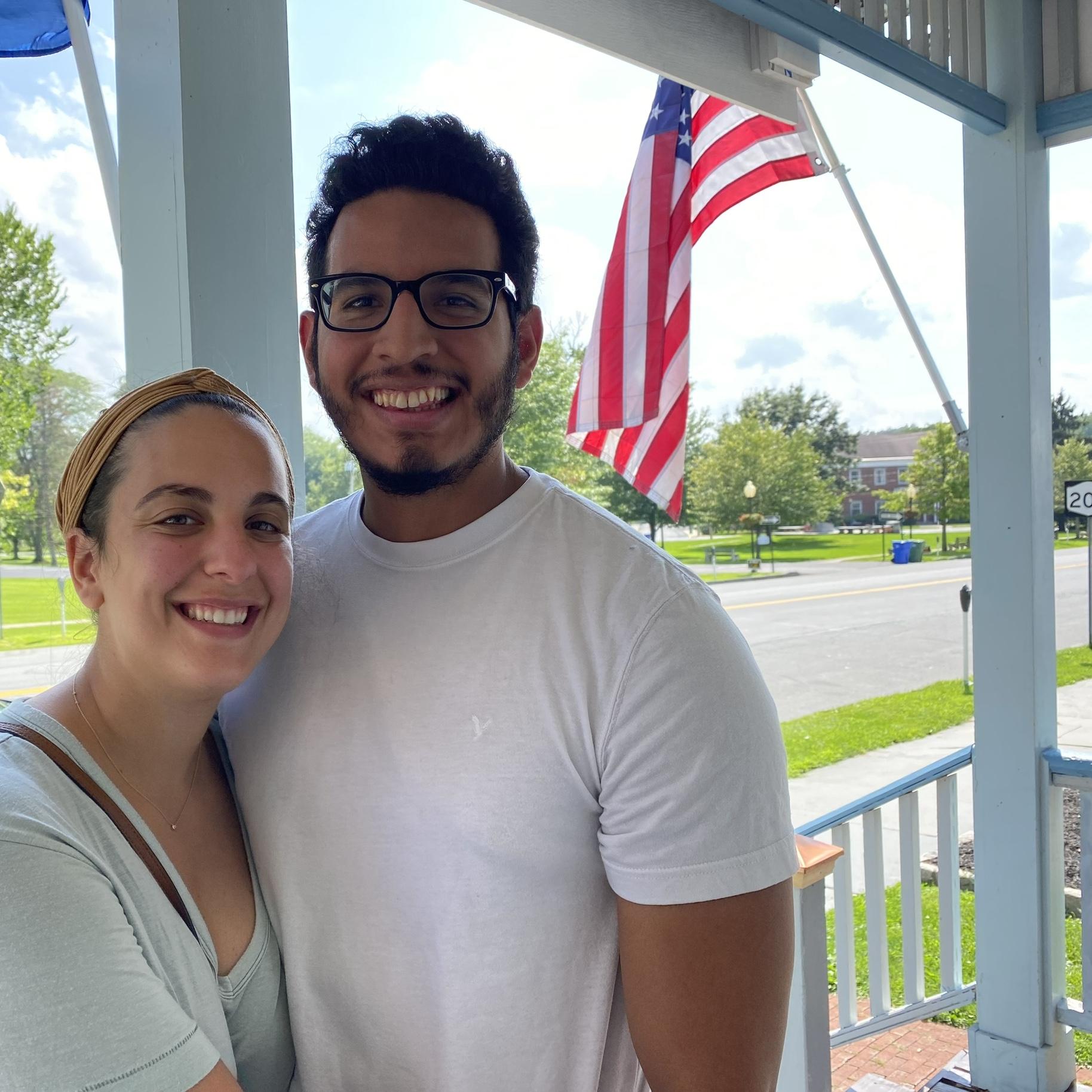 2023 - Joe and Julia at their Chester home!