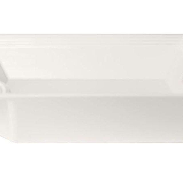 Nora Fleming Melamine Square Serving Tray MEL21 - Serving Platter for Appetizers, Side Dishes, and More - Square Design - Pair with One of Our Hand-Painted Minis - White