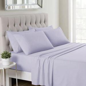 6 Piece Sheet Set, Deluxe Ultra Soft 1500 Series, Double Brushed Microfiber by Sweet Home Collection®