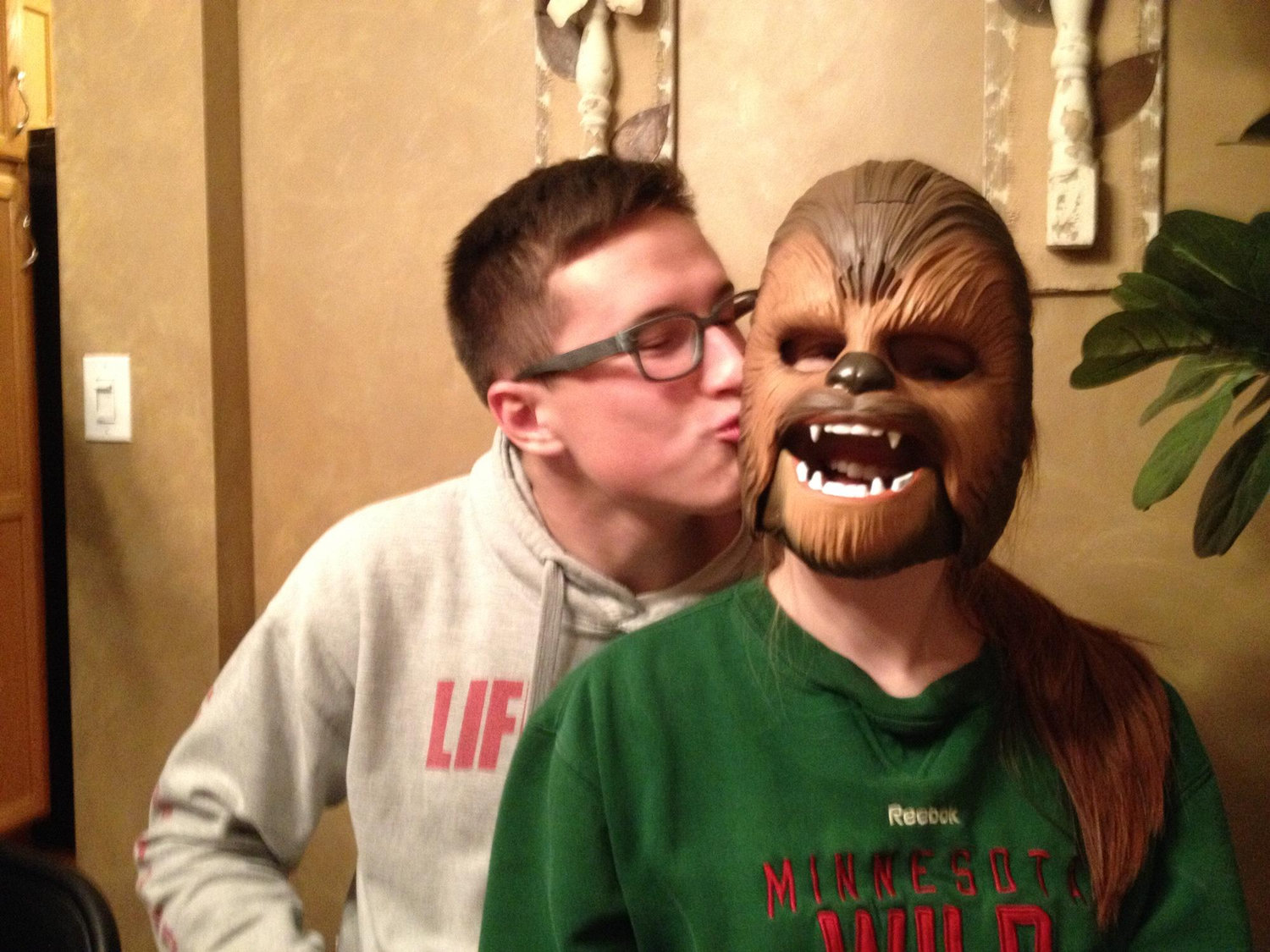 Because we are both strange