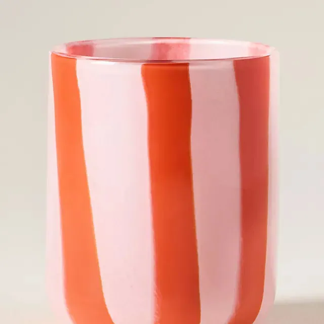 The Ribbon Stripe Juice Glass