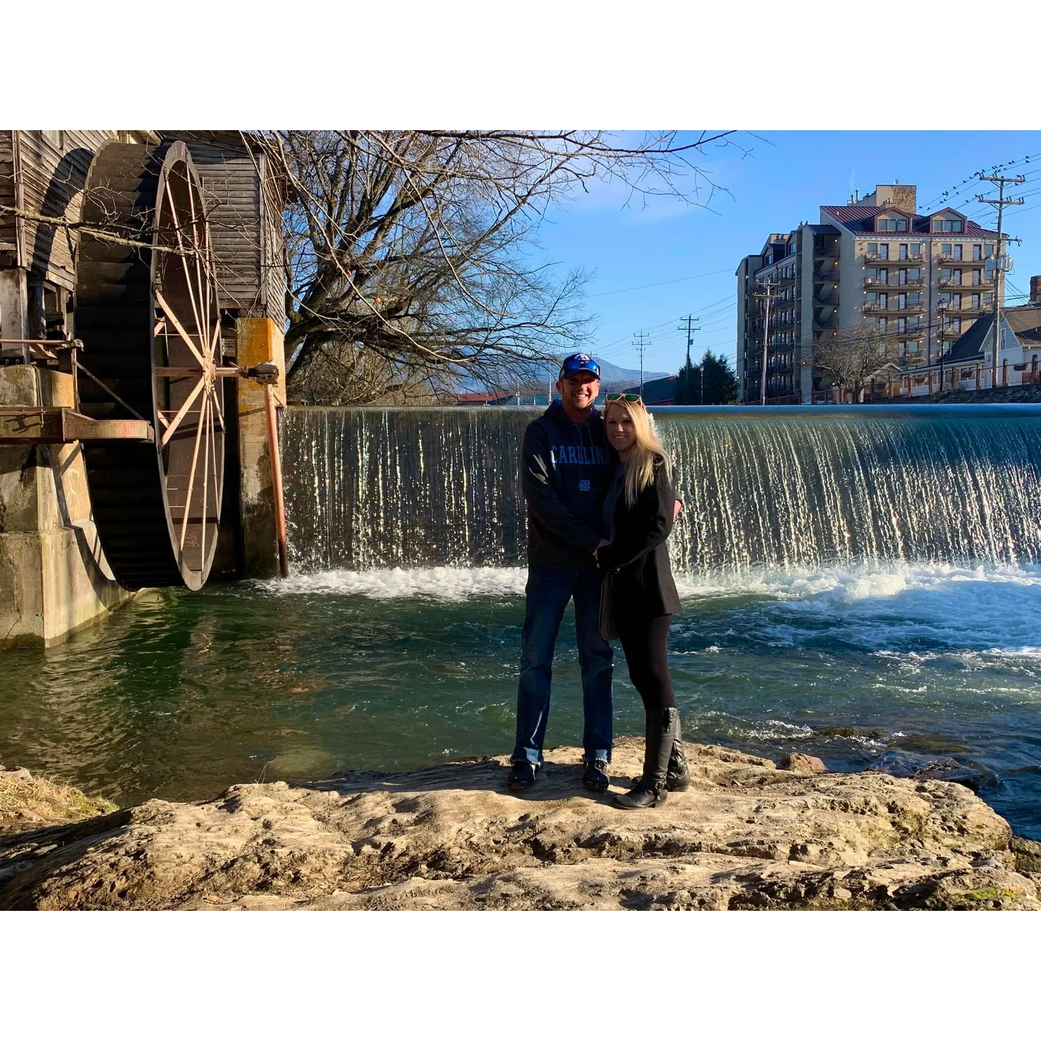 First trip away - planned by Bryan in Tennessee