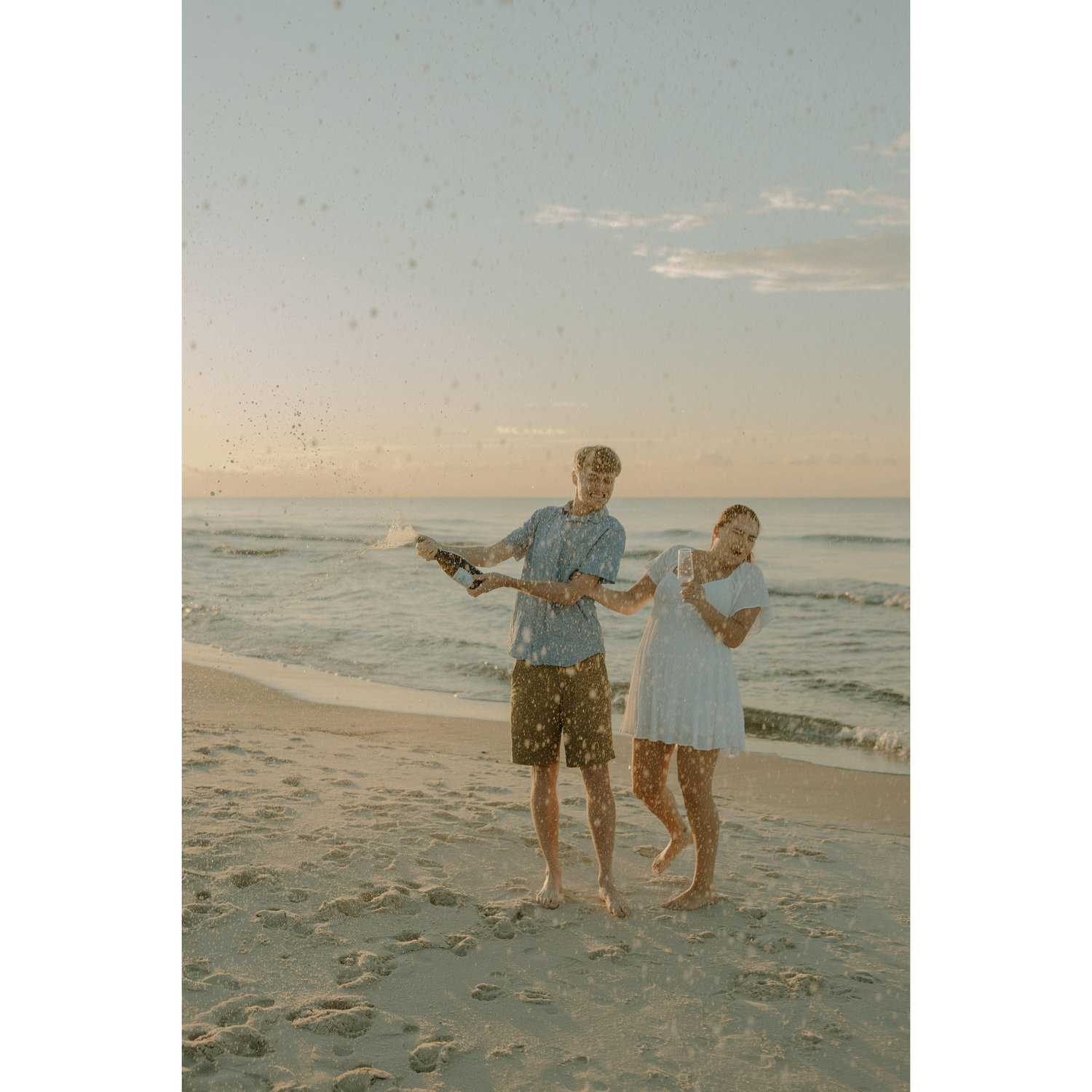 Beach engagement photos!