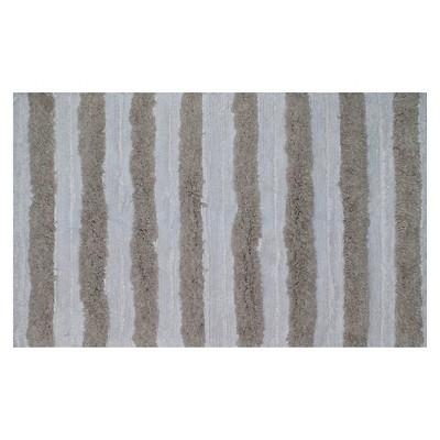 Bath Rug Creamy Chai Stripe - Nate Berkus™