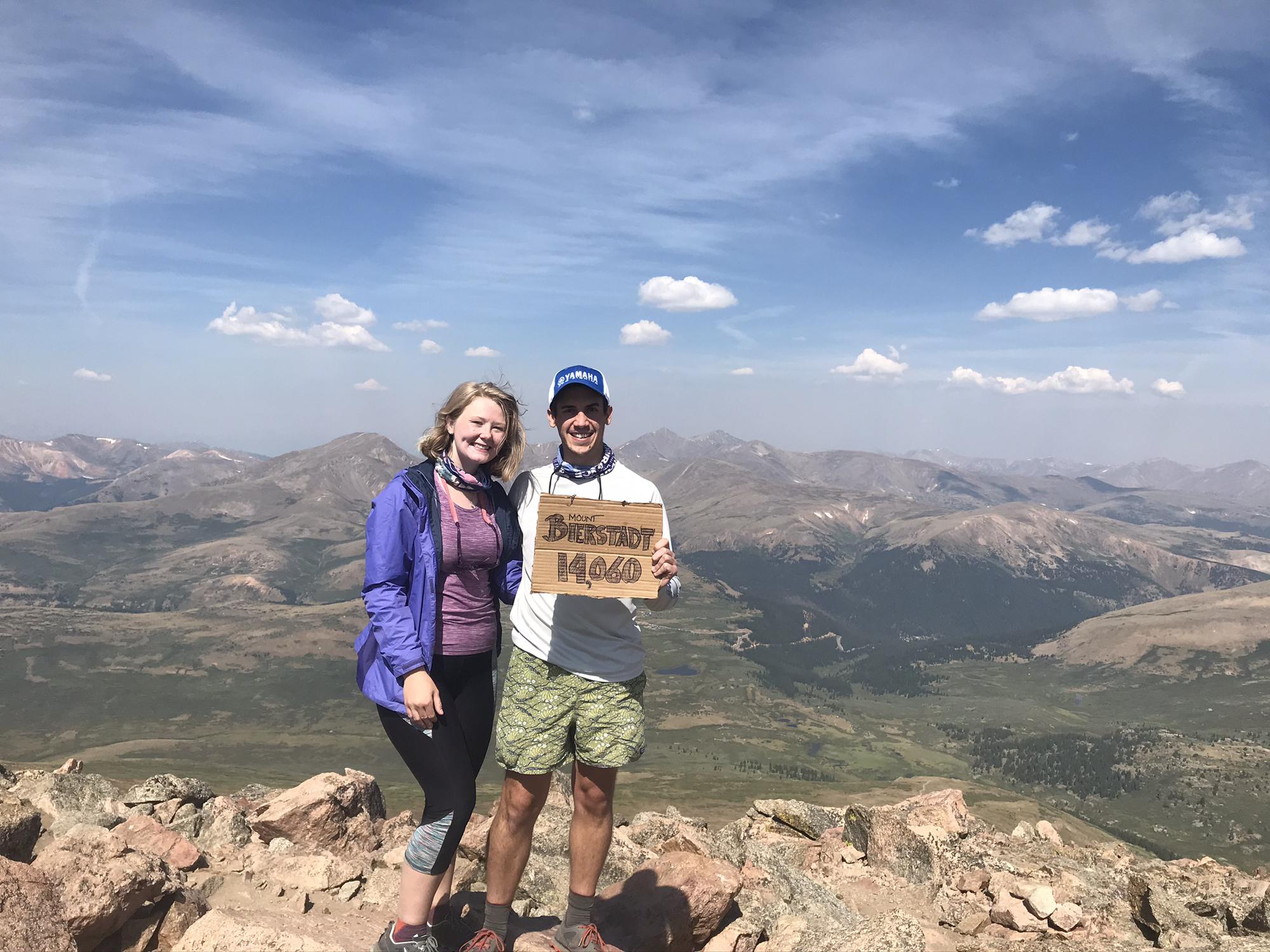 Trip to Colorado and our first 14er, Mt. Bierstadt, 2020