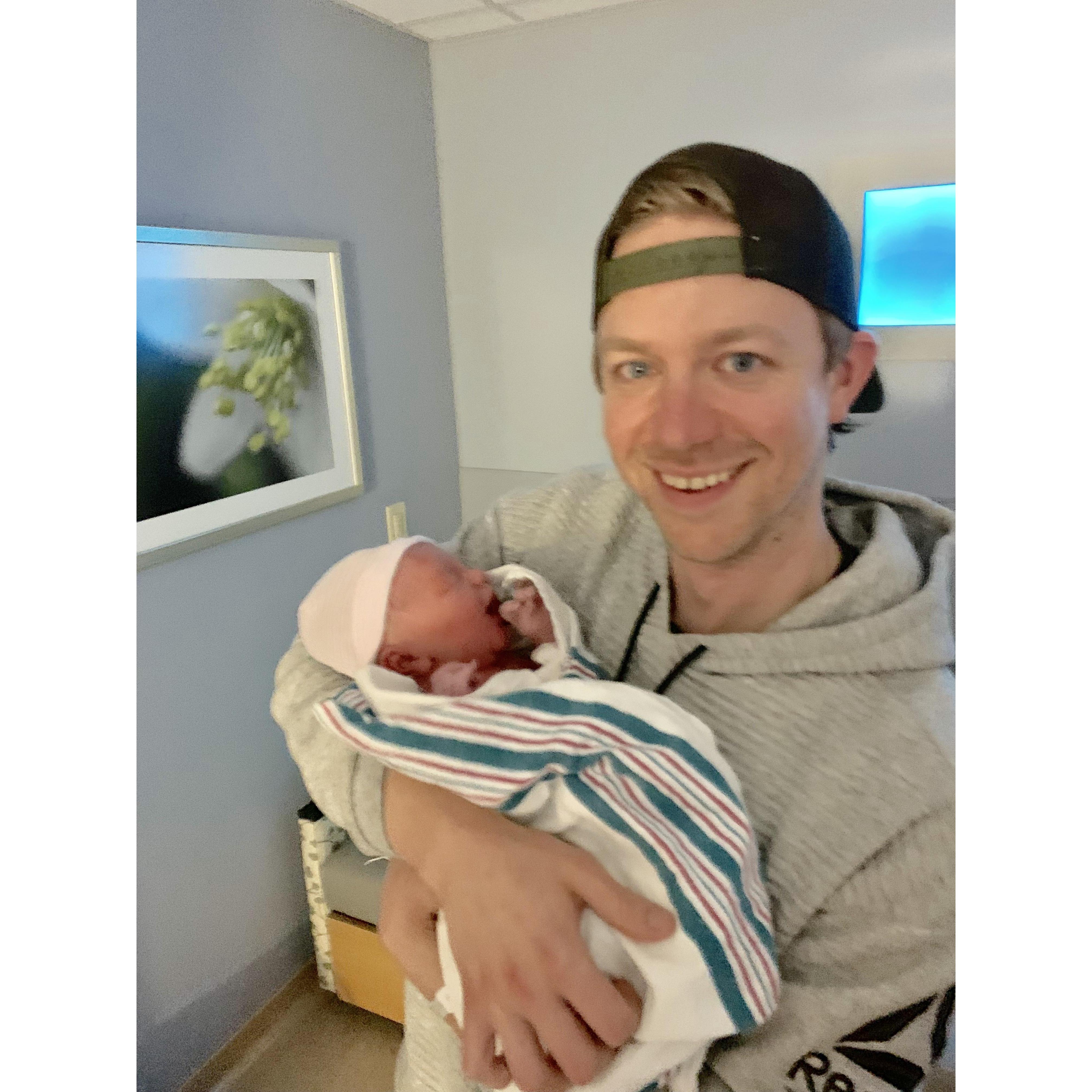 He's here!